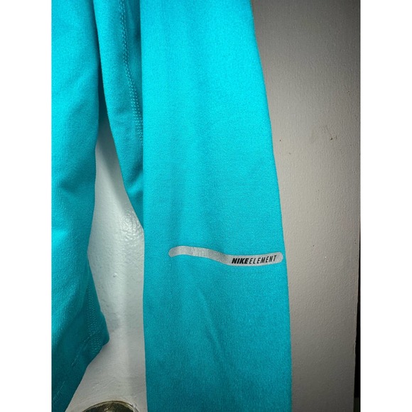 Nike Element Half Zip Running Top in Teal - Picture 4 of 6